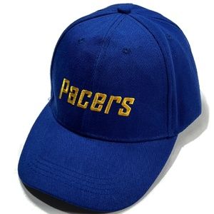 Indiana Pacers Hat Cap Blue Maingate Lucas Oil Adjustable‎